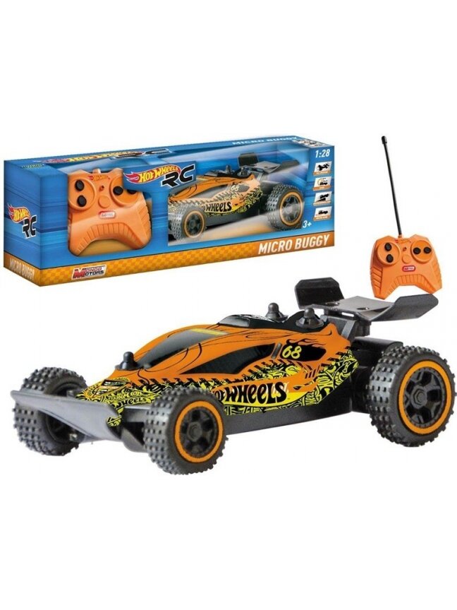 Žaisl automob Mondo Hot wheels RC Micro Buggy,13-63446,1:28