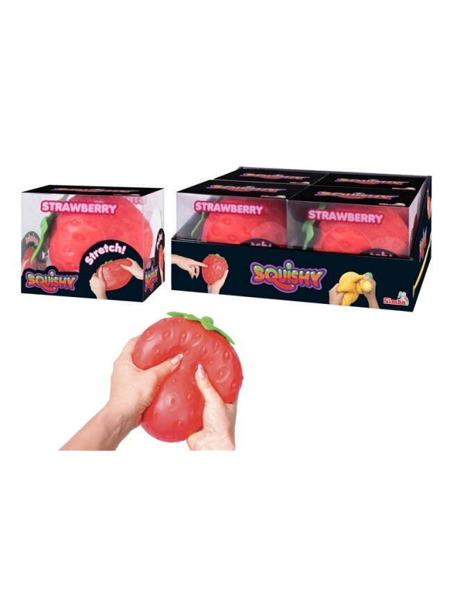Žaislas antistresinis XXL Braškė 1 Žaislas antistresinis XXL Braškė 1