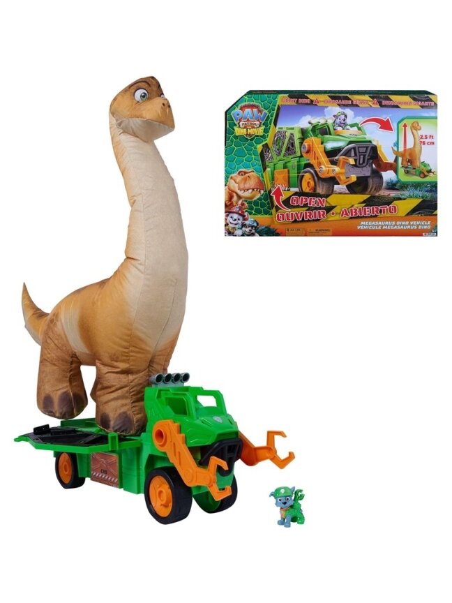 ŽAISLINĖ PAW PATROL TRANSPORTO PRIEMONĖ MEGASAURUS ŽAISLINĖ PAW PATROL TRANSPORTO PRIEMONĖ MEGASAURUS