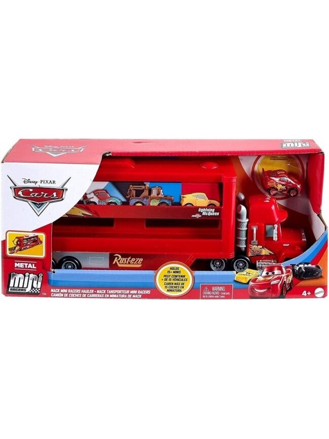 Žaislinis automobilis Cars Transporter MACK, raudona