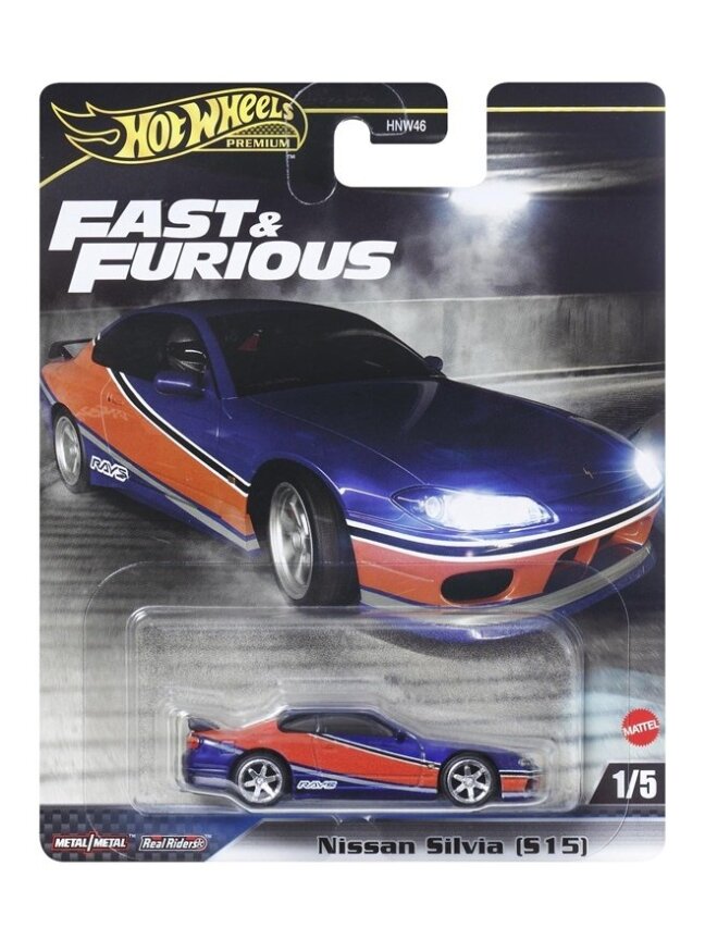Žaislinis automobilis Hot Wheels PREMIUM FAST FURIOUS HNW46 2