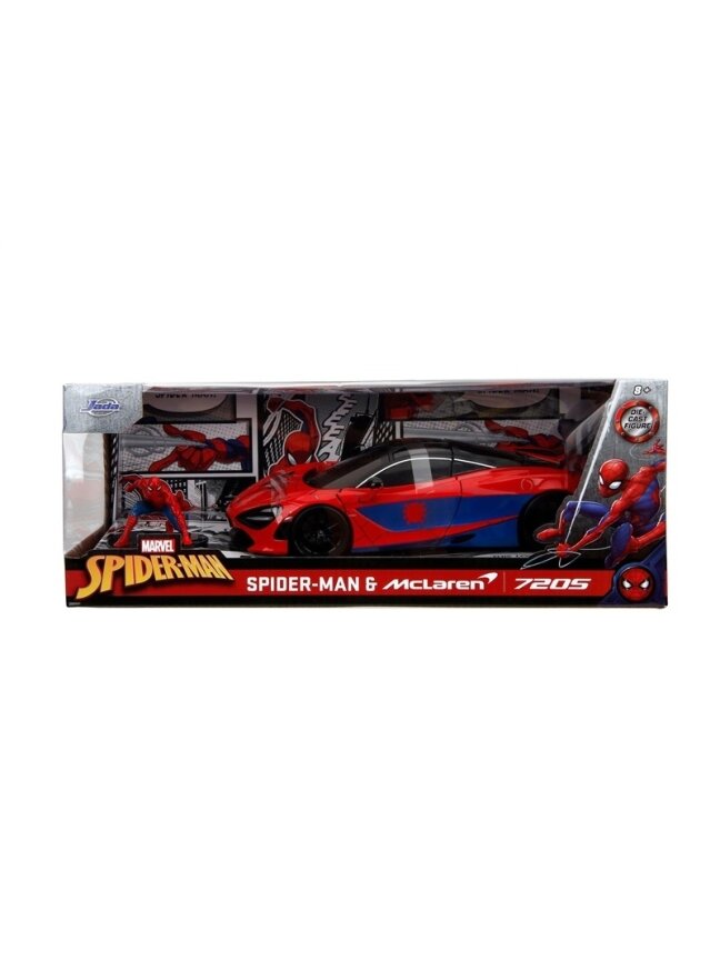 Žaislinis automobilis Jada Toys Spider Man McLaren 720S Žaislinis automobilis Jada Toys Spider Man McLaren 720S