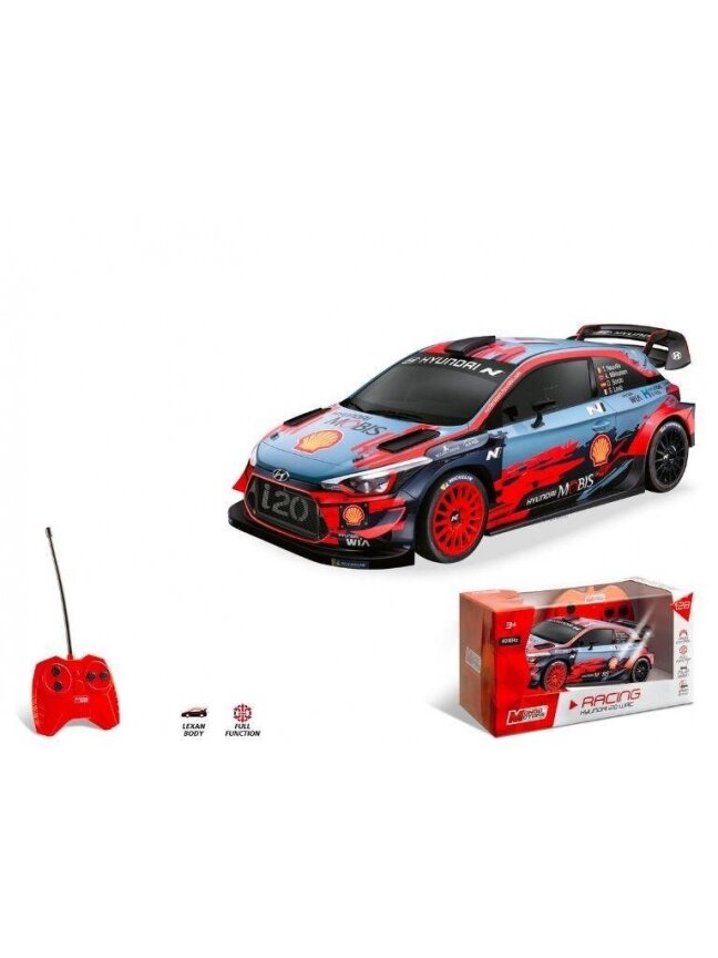 Žaislinis automobilis Mondo Hyundai I20 WRC 13-63669, 1:28 1 Žaislinis automobilis Mondo Hyundai I20 WRC 13-63669, 1:28 1