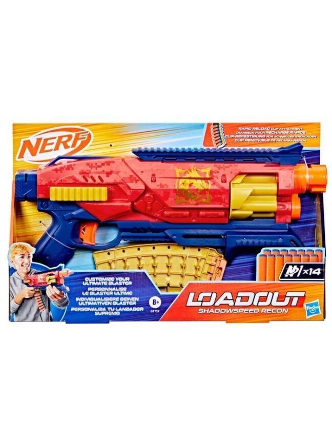 Žaislinis ginklas Hasbro Nerf Shadowspeed Recon G1759 Žaislinis ginklas Hasbro Nerf Shadowspeed Recon G1759