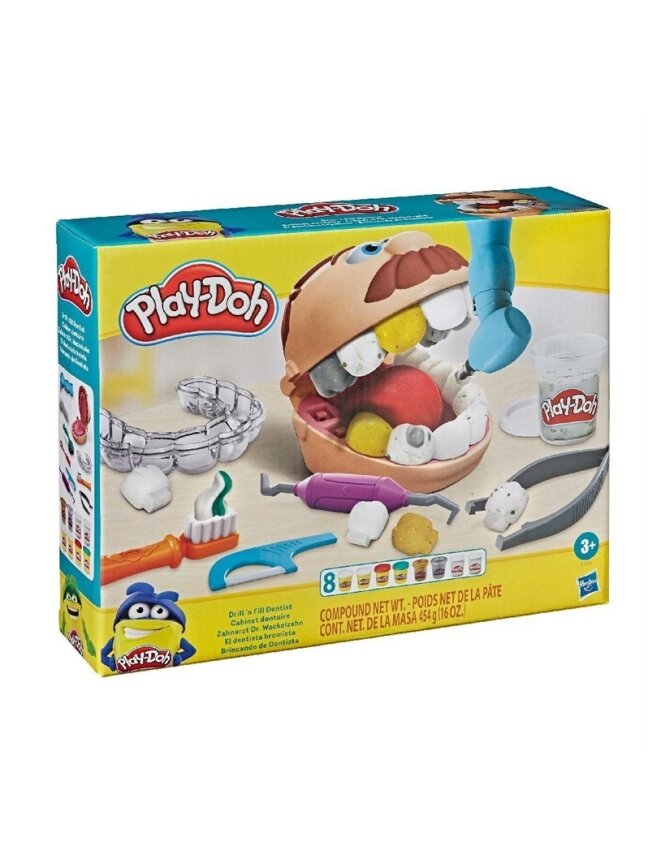 Žaislinis modelinas PLAYDOH DENTIST F1259 Žaislinis modelinas PLAYDOH DENTIST F1259