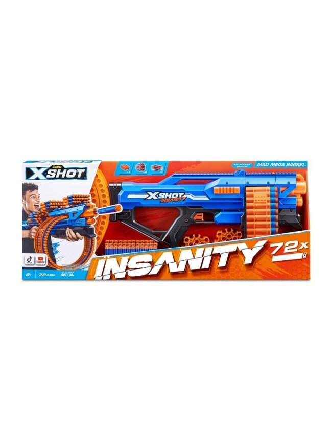 Žaislinis šautuvas su kulkomis XSHOT Blaster 36609