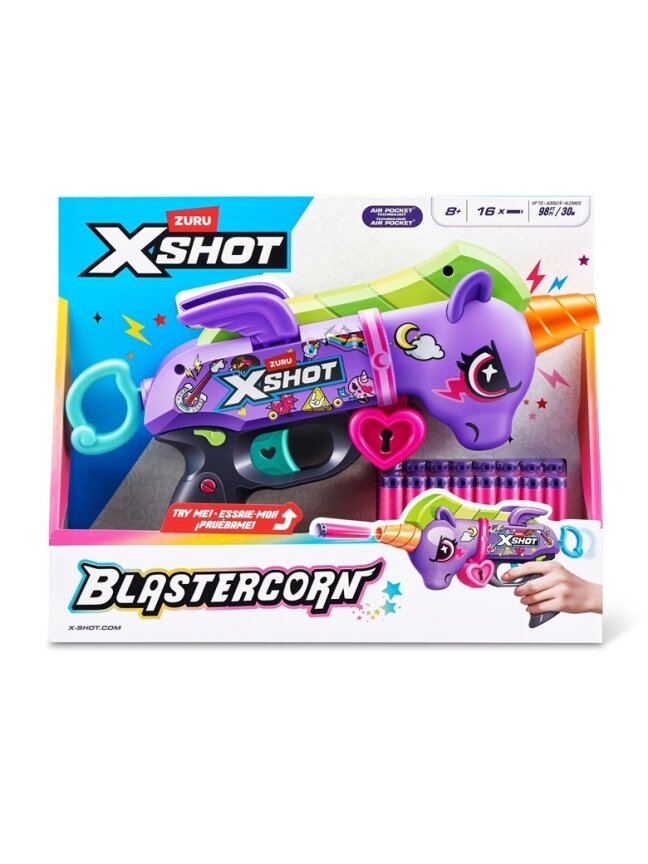 ŽAISLINIS ŠAUTUVAS XSHOT PURPLE UNICORN 2