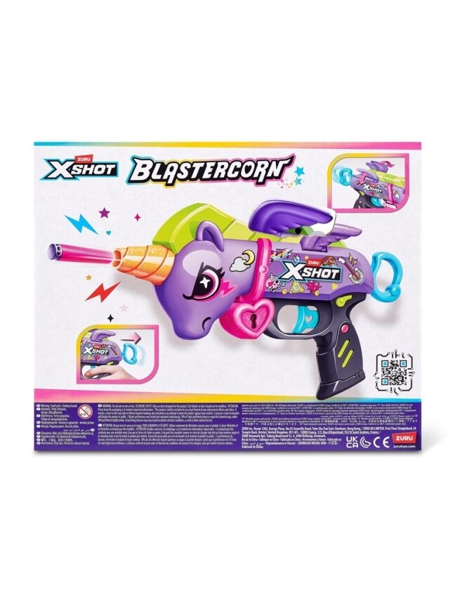 ŽAISLINIS ŠAUTUVAS XSHOT PURPLE UNICORN