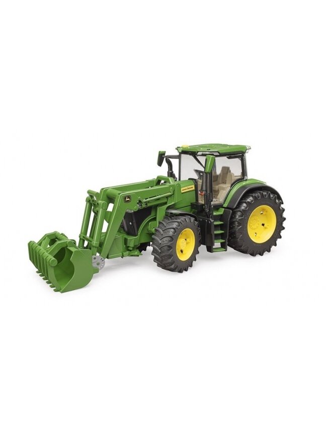 Žaislinis traktorius Bruder John Deere 7R 350 03151, žalia