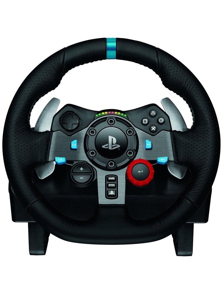Žaidimų vairas Logitech PS4/PC G29 Racing, juoda 2 Žaidimų vairas Logitech PS4/PC G29 Racing, juoda 2