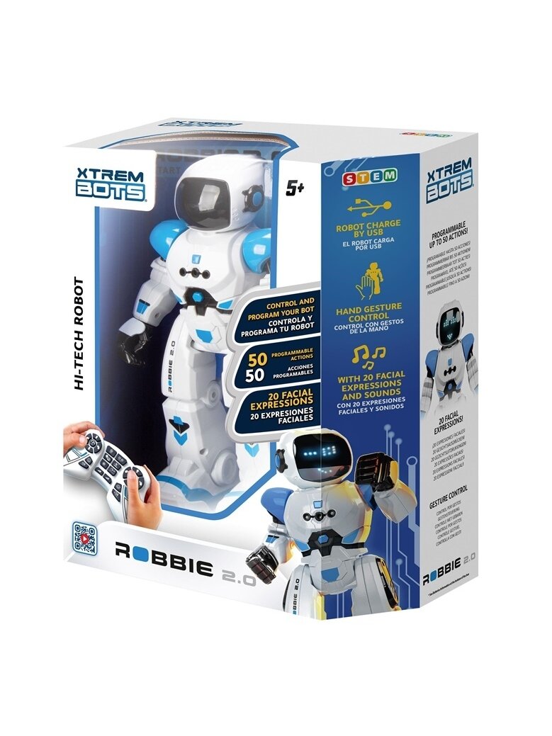 ŽAISLINIS ROBOTAS ROBBIE 2.0 1 ŽAISLINIS ROBOTAS ROBBIE 2.0 1