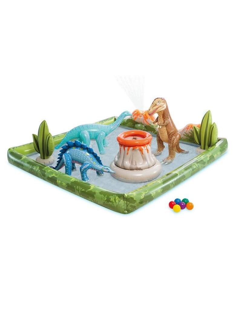 Žaidimų aikštelė Intex Jurassic park, 2000 x 1500 mm 2 Žaidimų aikštelė Intex Jurassic park, 2000 x 1500 mm 2