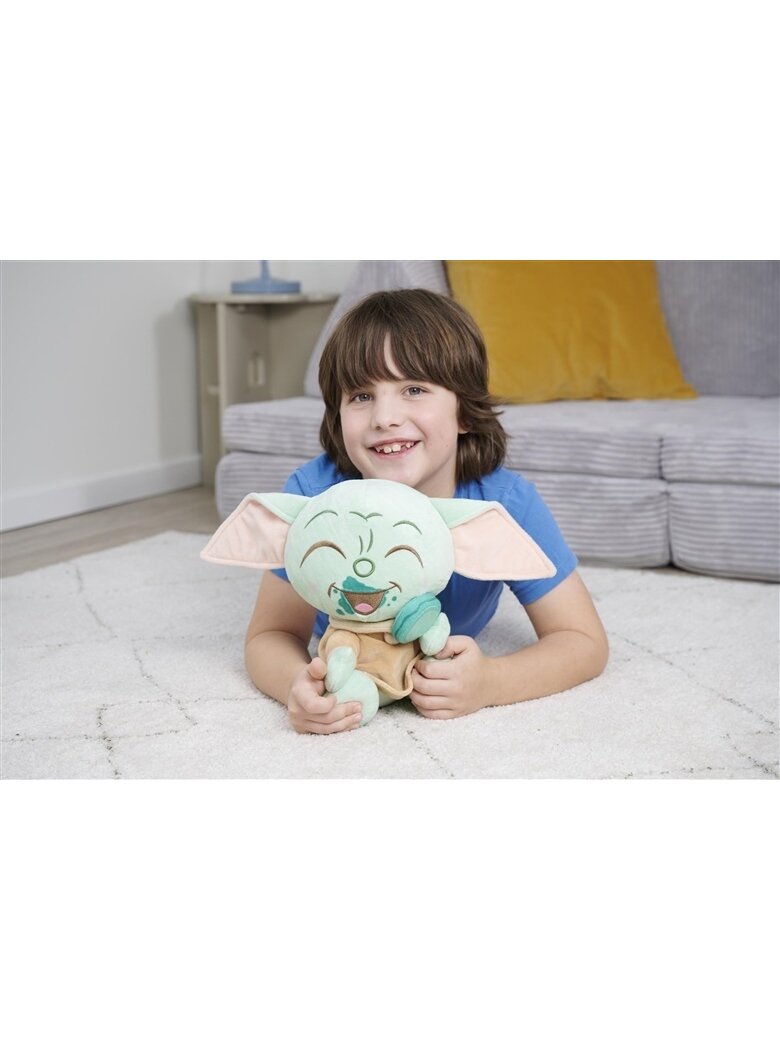 žaislinė figurėlė pliušinė Star Wars Grogu su macaroon 2
