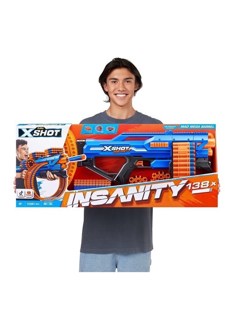 Žaislinis šautuvas su kulkomis XSHOT Blaster 36609 1 Žaislinis šautuvas su kulkomis XSHOT Blaster 36609 1