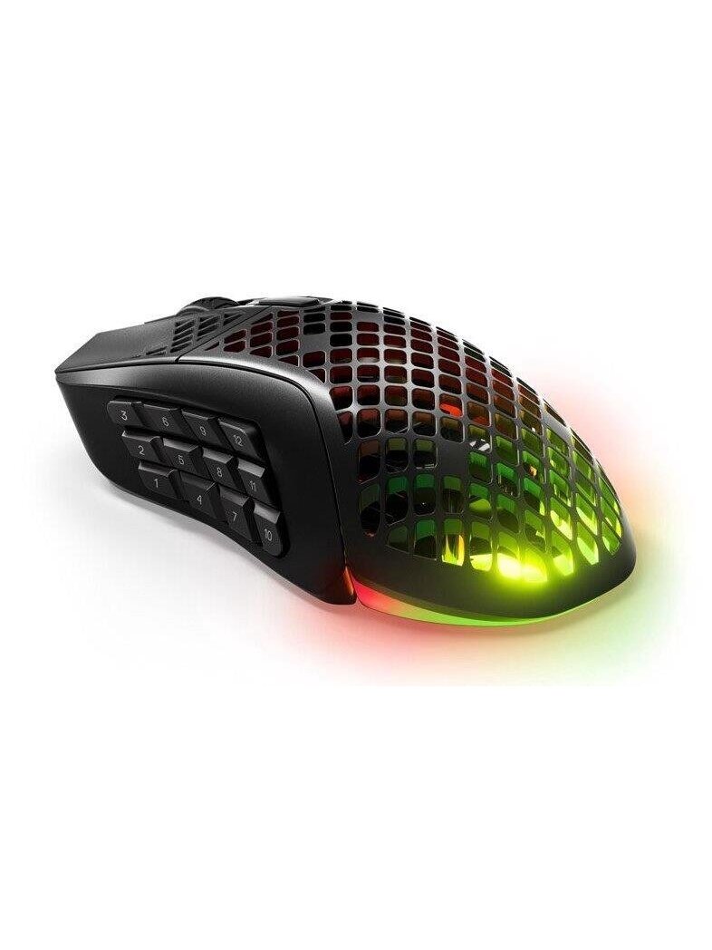 Žaidimų pelė Steelseries Aerox 9 bluetooth, juoda Žaidimų pelė Steelseries Aerox 9 bluetooth, juoda