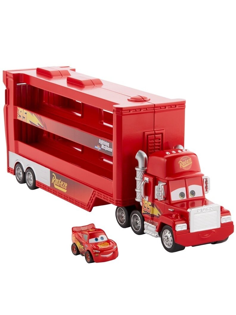 Žaislinis automobilis Cars Transporter MACK, raudona 2 Žaislinis automobilis Cars Transporter MACK, raudona 2