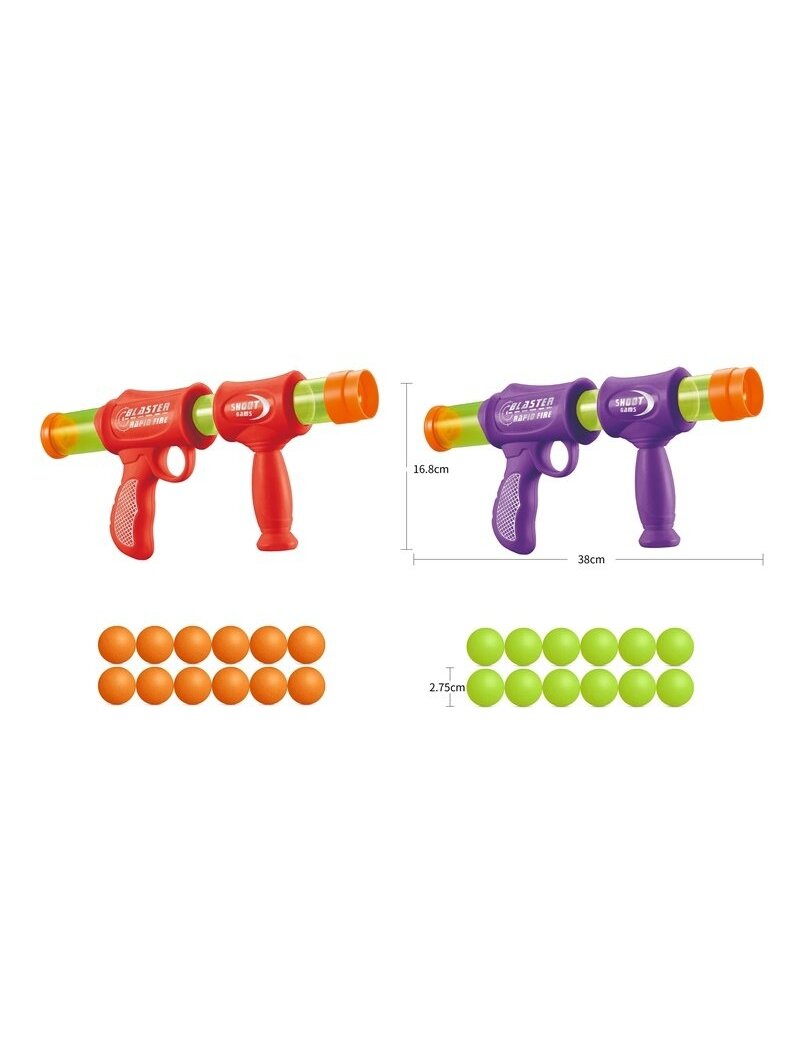 Žaislinis šautuvas su kamuoliukais AX1034B, 48 cm 2 Žaislinis šautuvas su kamuoliukais AX1034B, 48 cm 2