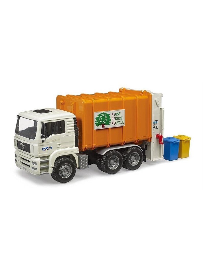 Žaislinė šiukšliavežė Bruder GARBAGE TRUCK 4080202-2696 1 Žaislinė šiukšliavežė Bruder GARBAGE TRUCK 4080202-2696 1