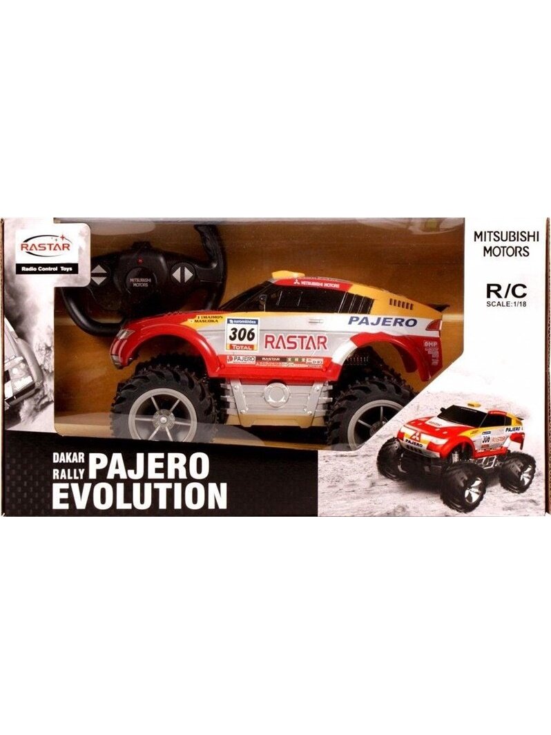Žaislinis automobilis Rastar 1:18 Pajero, 372 mm 1 Žaislinis automobilis Rastar 1:18 Pajero, 372 mm 1