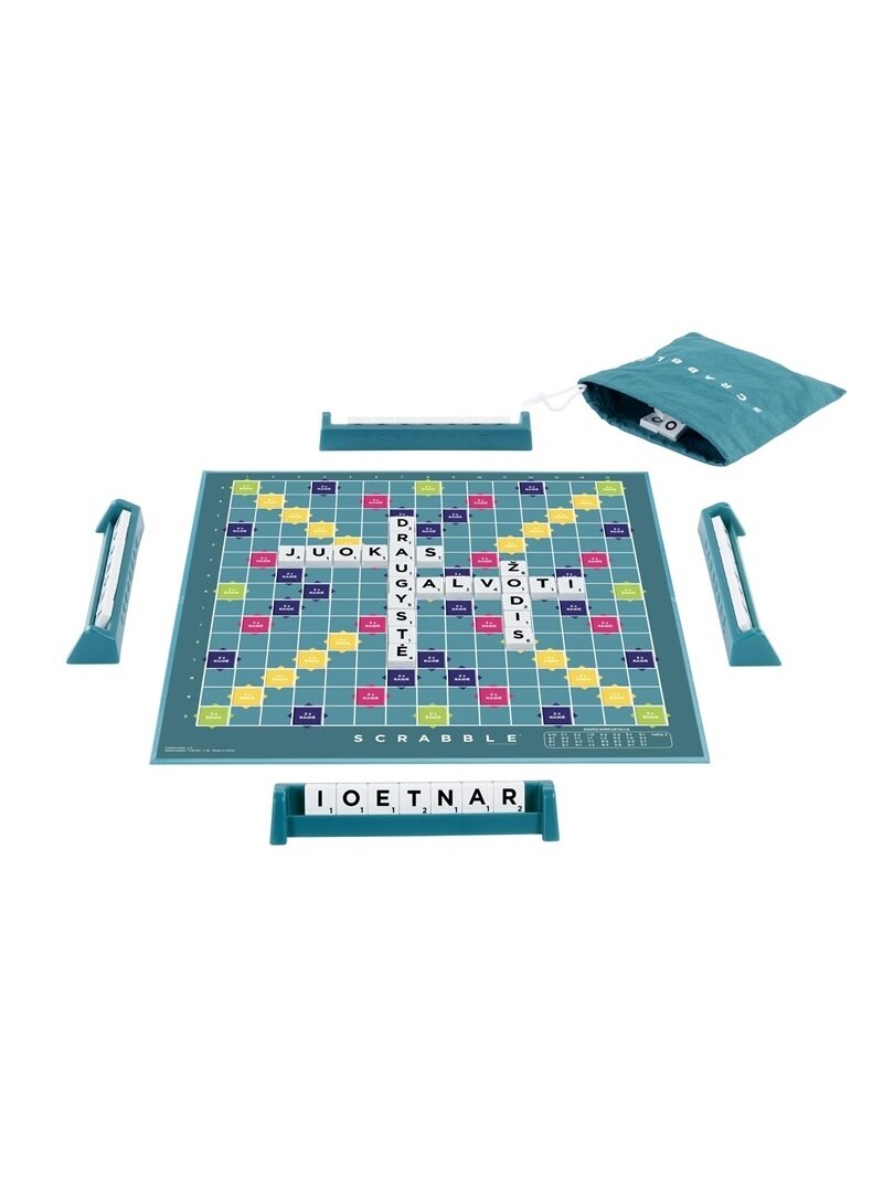 ŽAIDIMAS STALO SCRABBLE 2-1ME HXW10 2 ŽAIDIMAS STALO SCRABBLE 2-1ME HXW10 2
