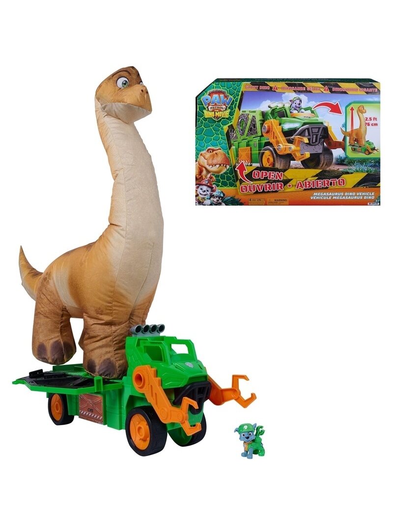 ŽAISLINĖ PAW PATROL TRANSPORTO PRIEMONĖ MEGASAURUS ŽAISLINĖ PAW PATROL TRANSPORTO PRIEMONĖ MEGASAURUS