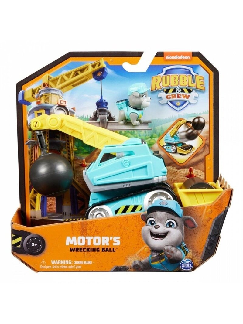 Žaislinė sunkioji technika Paw Patrol Rubble & Crew 6069659 Žaislinė sunkioji technika Paw Patrol Rubble & Crew 6069659