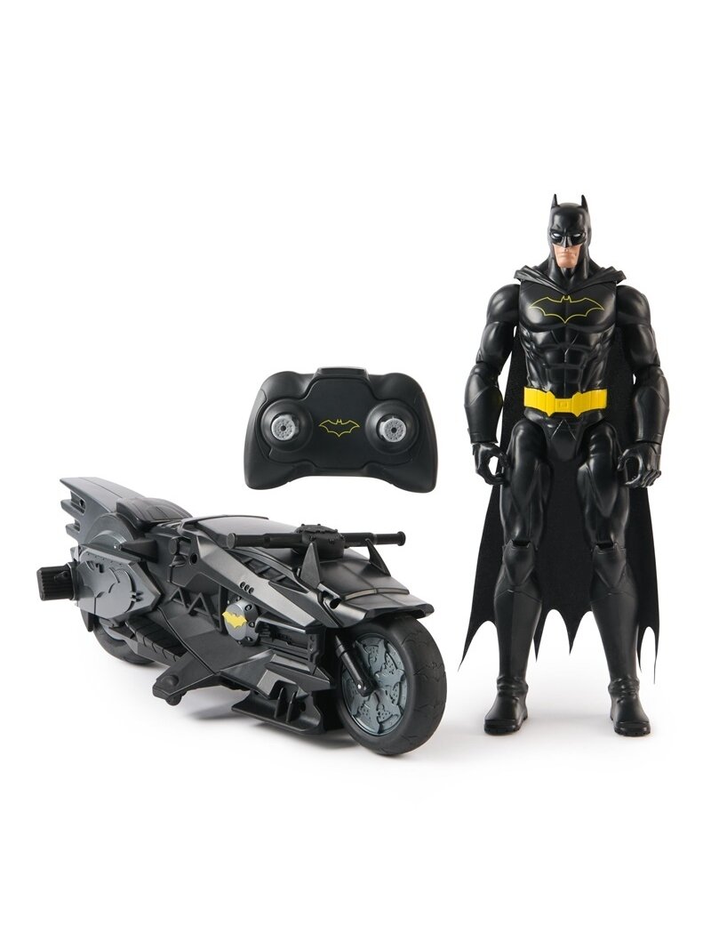 Žaislinis motociklas RC Batcycle 6072896, juoda Žaislinis motociklas RC Batcycle 6072896, juoda
