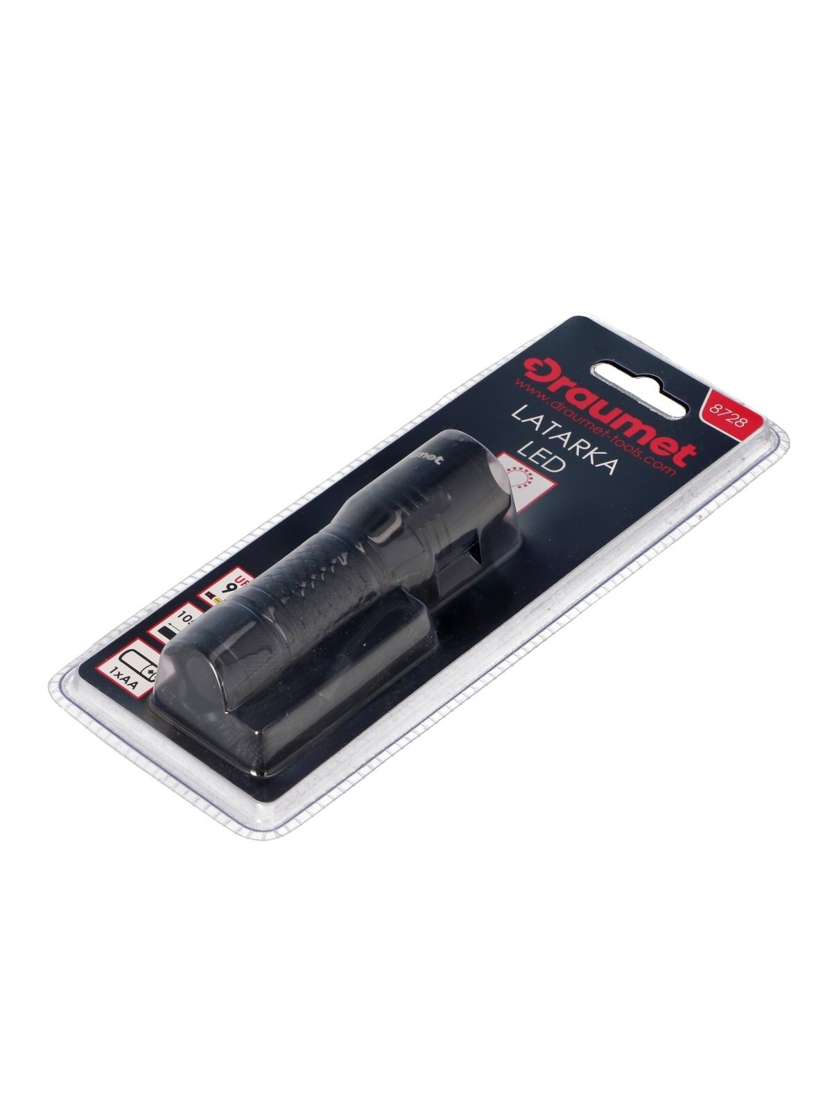 Žibintuvėlis LED 105mm 100lm DRAUMET 2