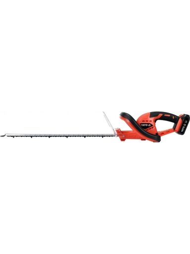 Žirklės gyvatvorei akumuliatorinės 18V 2.0Ah Li-Ion 56cm, 1050 aps/min Yato