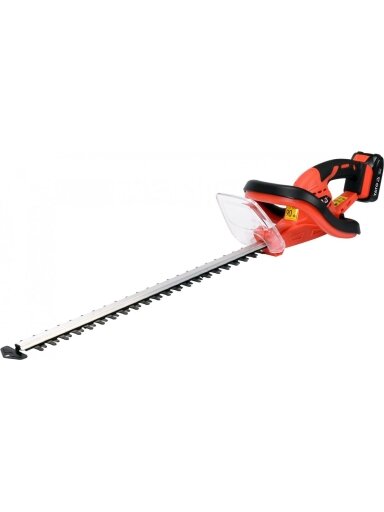 Žirklės gyvatvorei akumuliatorinės 18V 2.0Ah Li-Ion 56cm, 1050 aps/min Yato