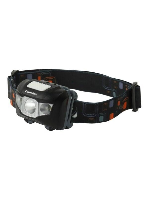 Žibintuvėlis galvos Camelion LED 5W, 160lm, 3 x AAA 1 Žibintuvėlis galvos Camelion LED 5W, 160lm, 3 x AAA 1