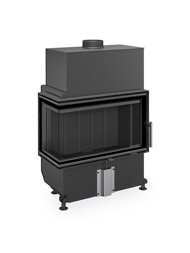 Židinio ugniakuras kampinis Romotop HL2SX23 70.44.33 dviejų dalių kairės pusės stiklu 44 cm, juoda pakura IGN Židinio ugniakuras kampinis Romotop HL2SX23 70.44.33 dviejų dalių kairės pusės stiklu 44 cm, juoda pakura IGN