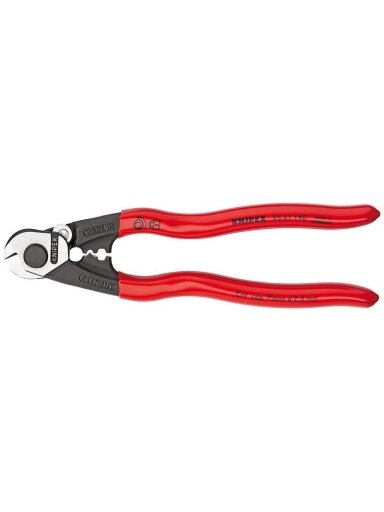Žnyplės kabeliams ir trosui Ø 6 mm, 10 mm², spyruoklė, Knipex