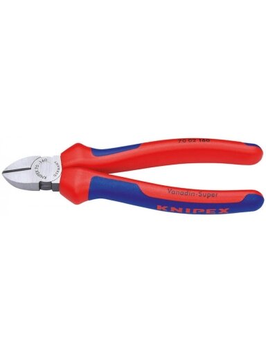 Žnyplės šoninio kirpimo 160mm, Knipex