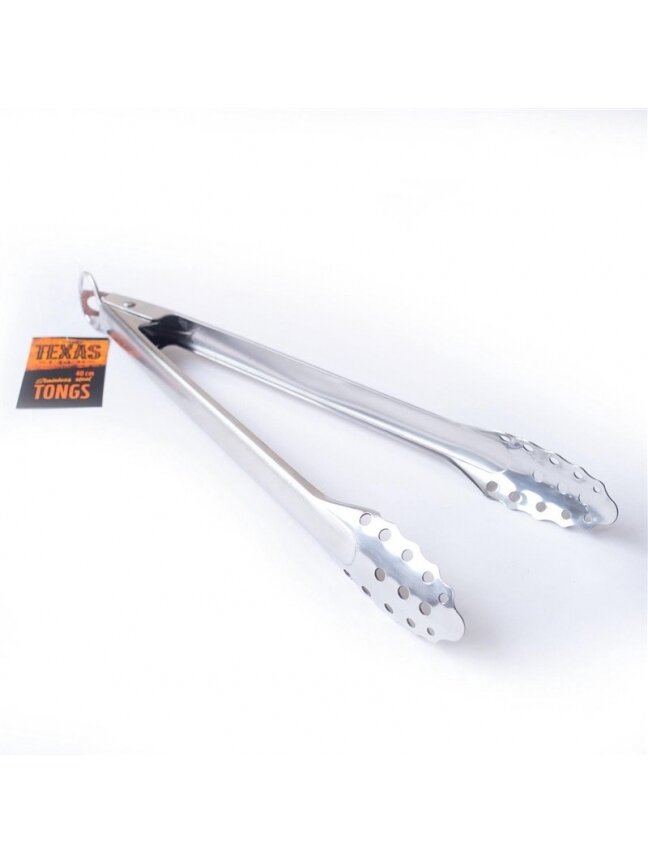 ŽNYPLĖS NERŪD PLIENO TONGS40 40CM ŽNYPLĖS NERŪD PLIENO TONGS40 40CM