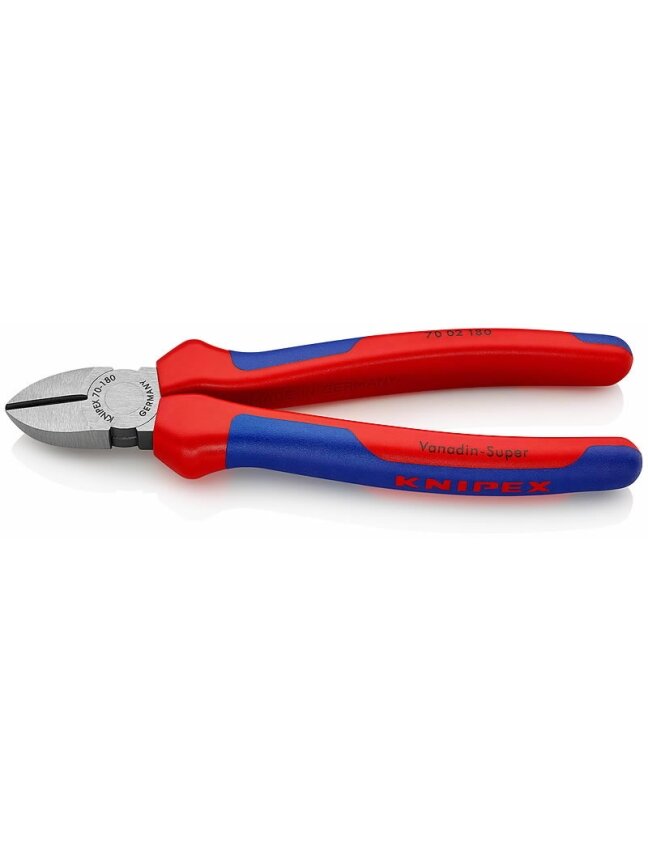 Žnyplės šoninio kirpimo 180mm, Knipex 1