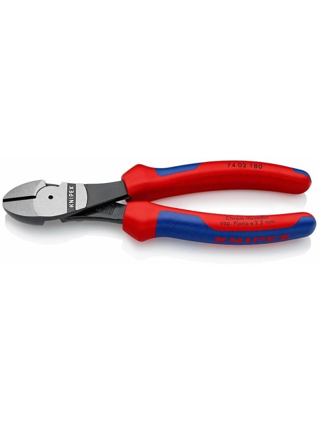 Žnyplės šoninio kirpimo 180mm, Power, Knipex Žnyplės šoninio kirpimo 180mm, Power, Knipex