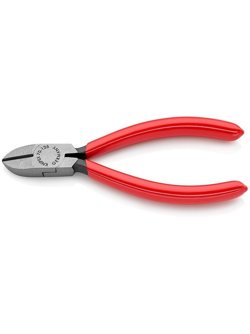 Žnyplės šoninio kirpimo, 125 mm, Knipex