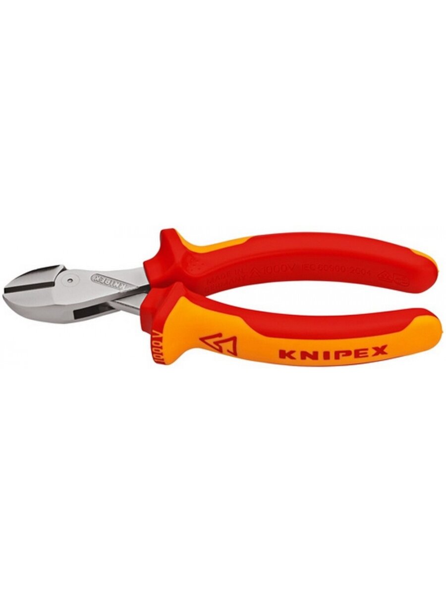 Žnyplės šoninio kirpimo X-Cut 160mm VDE, Knipex 1 Žnyplės šoninio kirpimo X-Cut 160mm VDE, Knipex 1