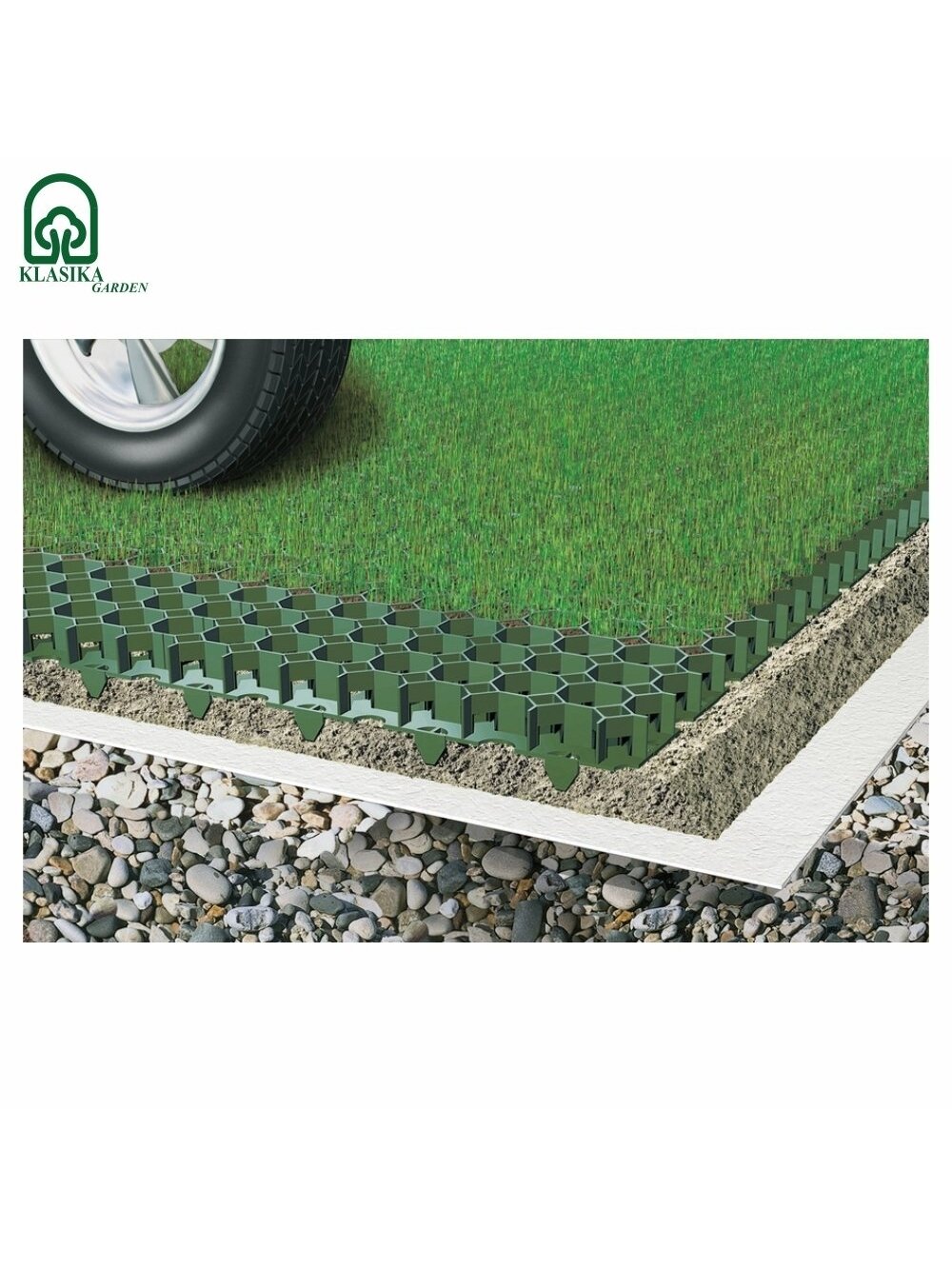 Žolės - vejos korys (žalias) Stella Green 6 Žolės - vejos korys (žalias) Stella Green 6