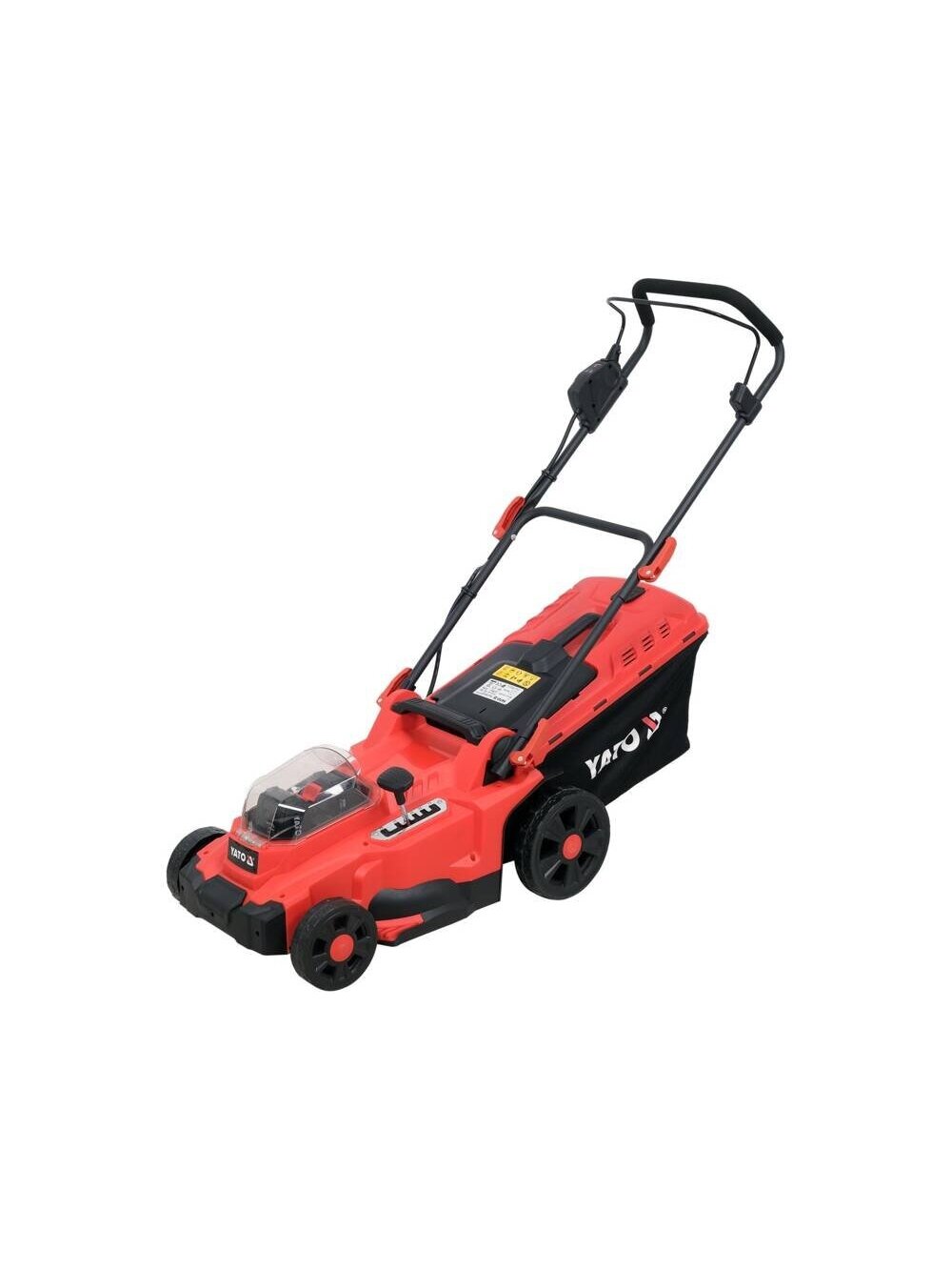 Žoliapjovė akumuliatorinė 36V 37CM + 2X4Ah + pakrovėjas Yato