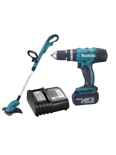 Žoliapjovės ir suktuvo rinkinys Makita DLX2114S