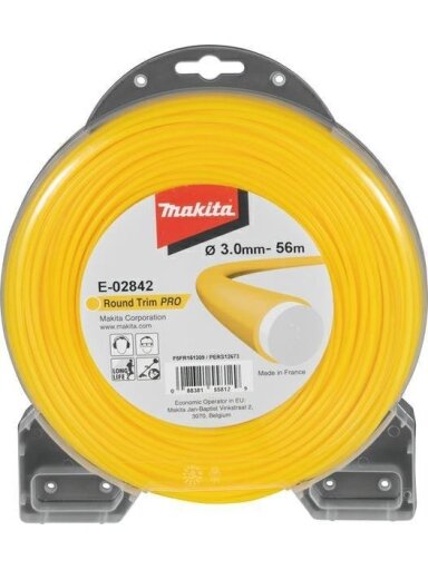 Žoliapjovės pjovimo lynas 3.0 mm/56 m apvalus