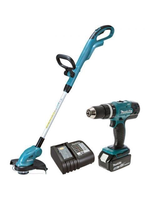 Žoliapjovės ir suktuvo rinkinys Makita DLX2114S 2 Žoliapjovės ir suktuvo rinkinys Makita DLX2114S 2