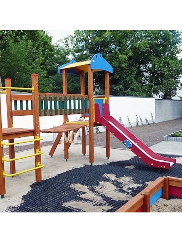 Žolės - vejos korys (juodas) SG3 468×468x49mm 11 Žolės - vejos korys (juodas) SG3 468×468x49mm 11