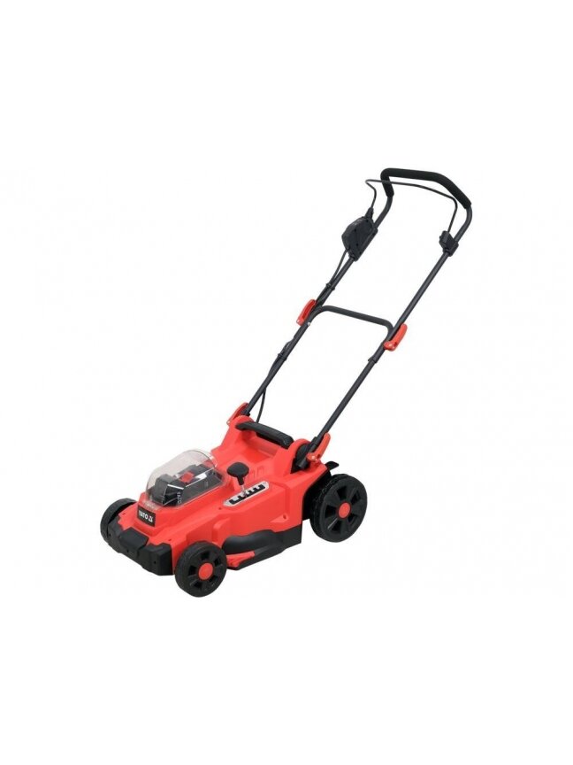 Žoliapjovė akumuliatorinė 36V 37CM + 2X4Ah + pakrovėjas Yato 2
