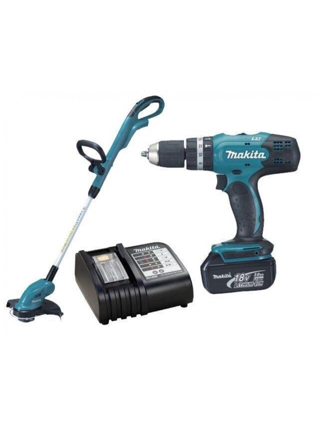 Žoliapjovės ir suktuvo rinkinys Makita DLX2114S Žoliapjovės ir suktuvo rinkinys Makita DLX2114S