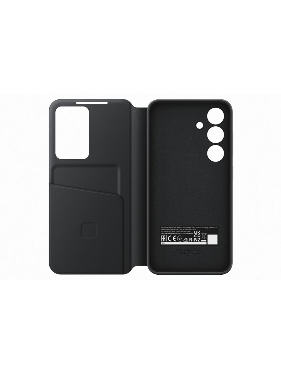 ZS921CBE Smart View Wallet Case Samsung Galaxy S24, Black 3