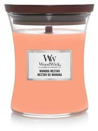 Žvakė, aromatinė WoodWick Medium Core Manuka Nectar, 275g.