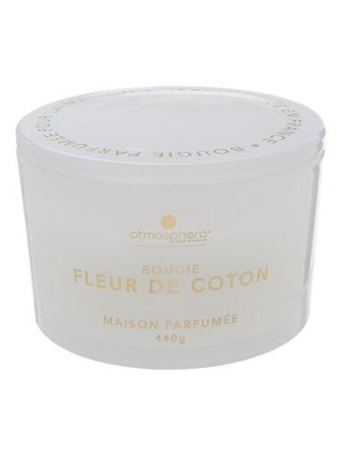 Žvakė, aromatinė Atmosphera Glowy Cotton, 30 h, 440 g